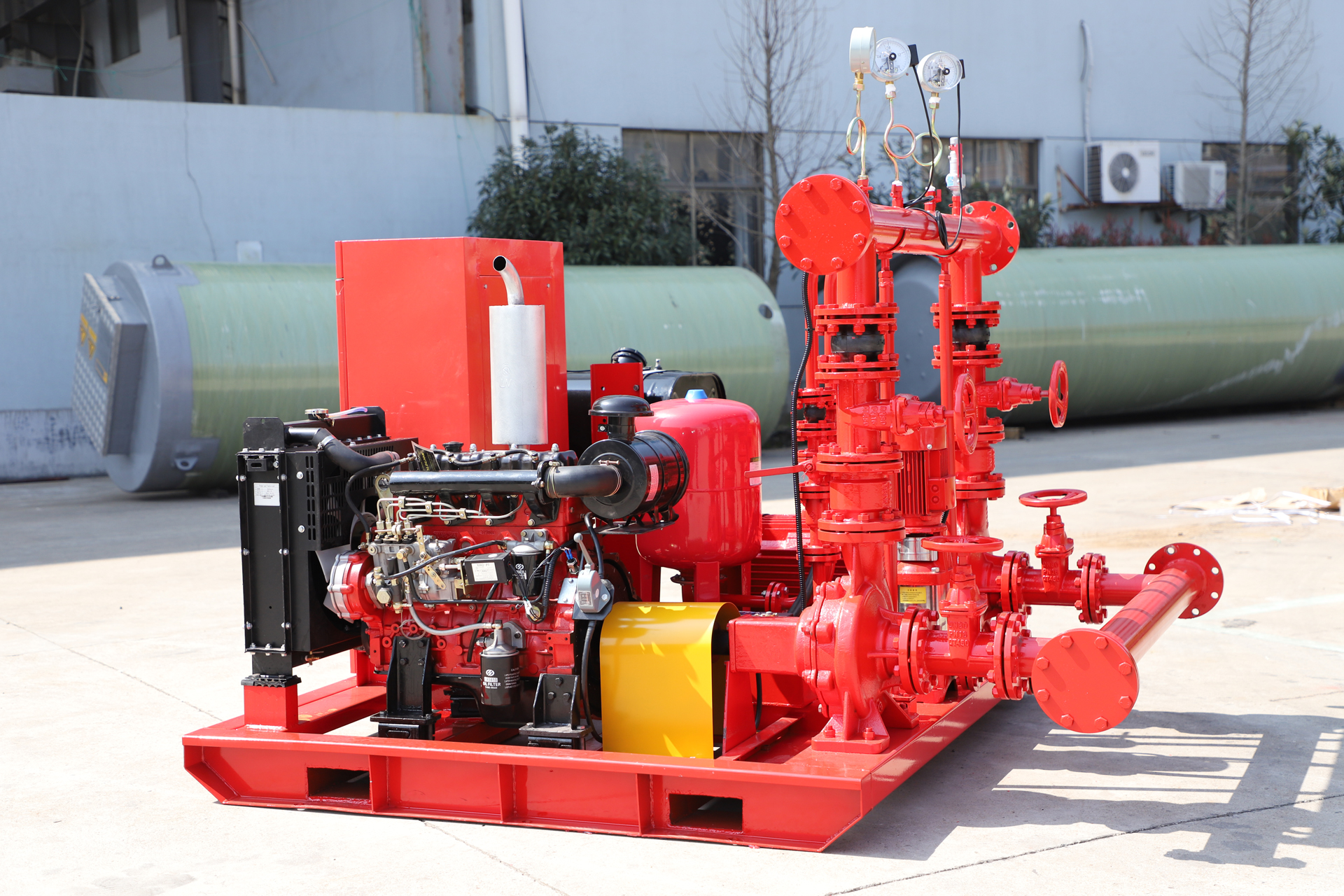 Fully automatic diesel engine fire pump purchase notice