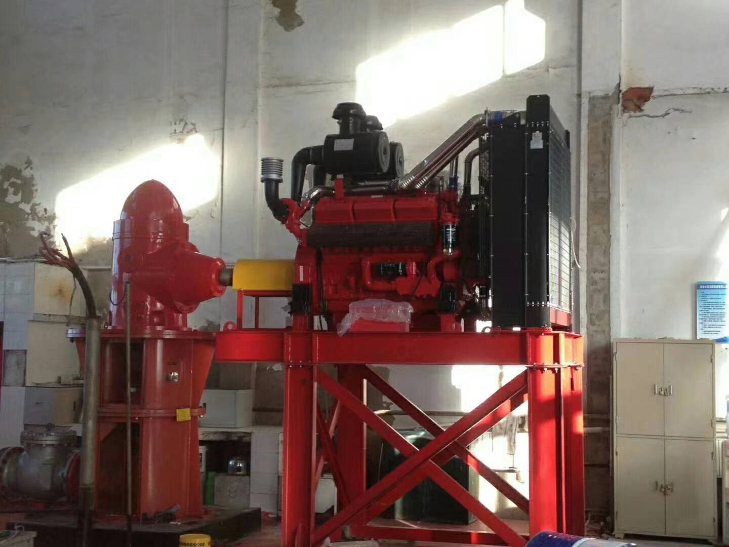 XBC-IS diesel fire pump operating conditions