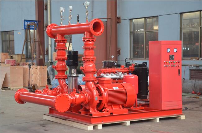 NFPA 20 fire water pump package
