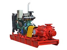 How to improve the efficiency of diesel multistage fire pump？