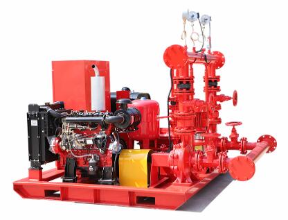 How to properly fuel the fire pump?